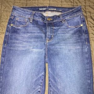 Old navy rockstar built in sculpt jeans